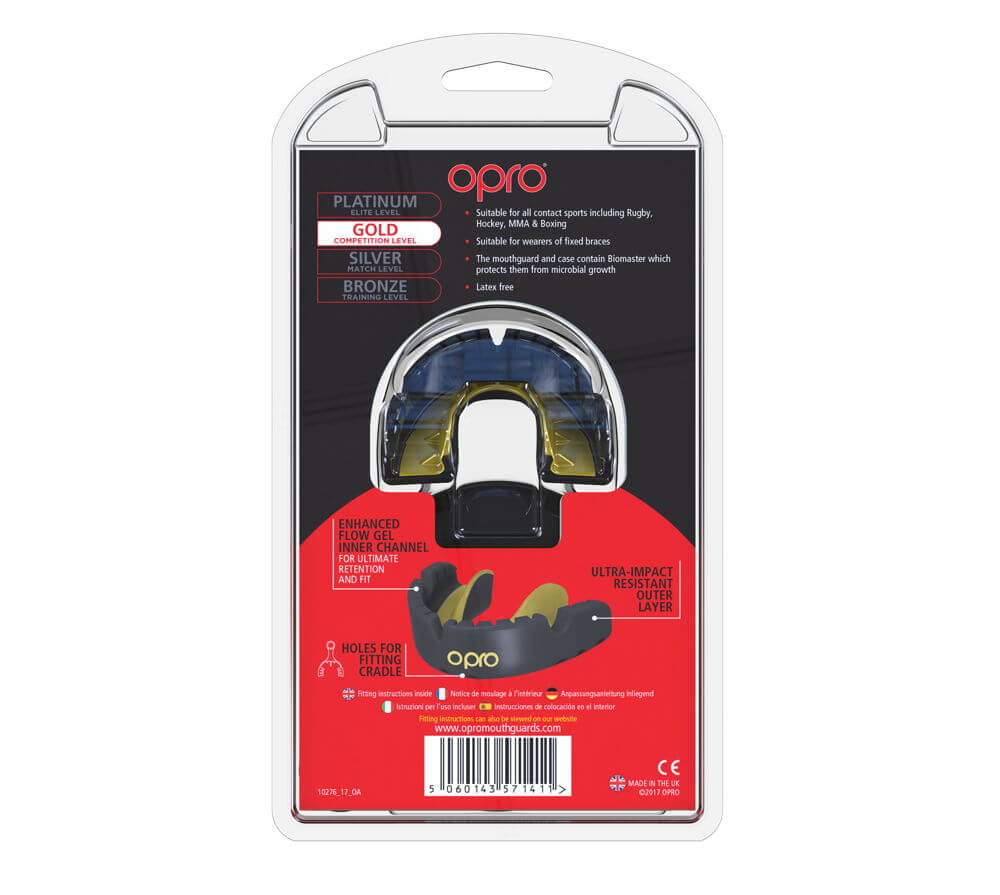Opro Gold Braces 4