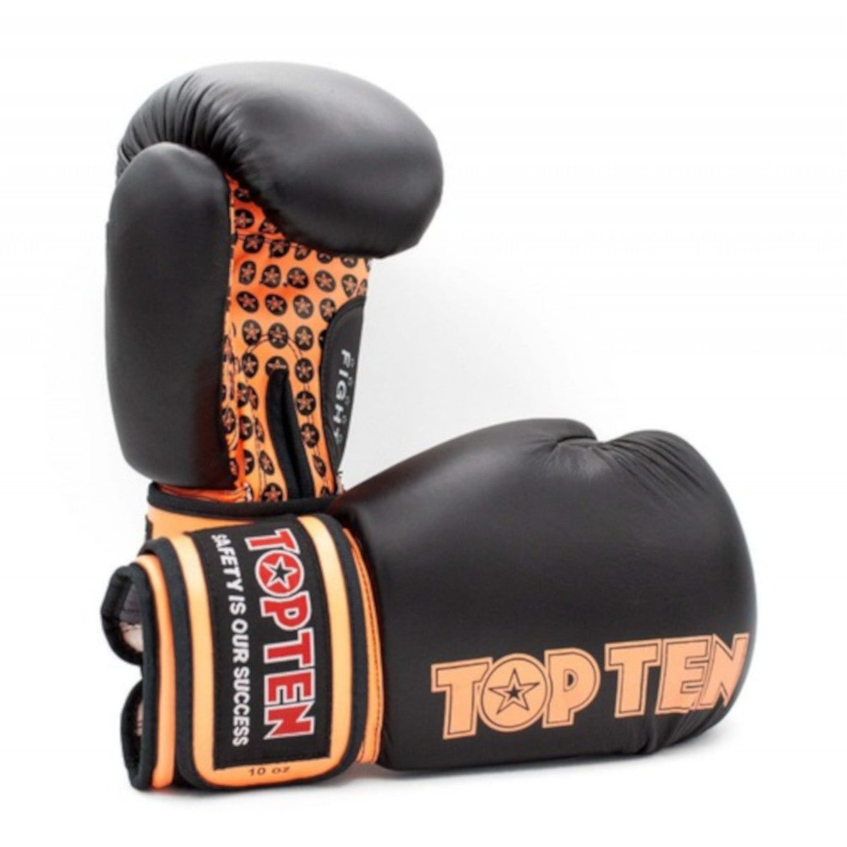 Boxing gloves “Fight” Black-Orange