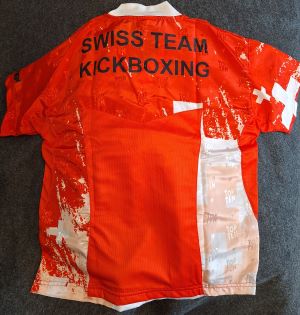 Kickboxing jacket Graphic Swiss Team Design
