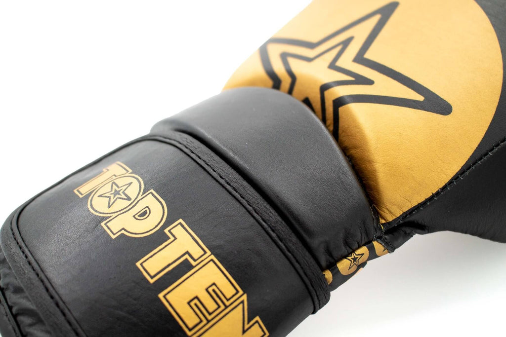 Wrist Star Schwarz-Gold Oben