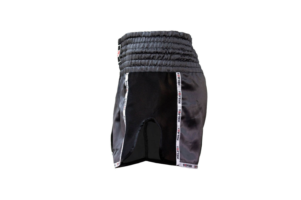 thai-kickboxing-shorts-topten-star-black-sideview