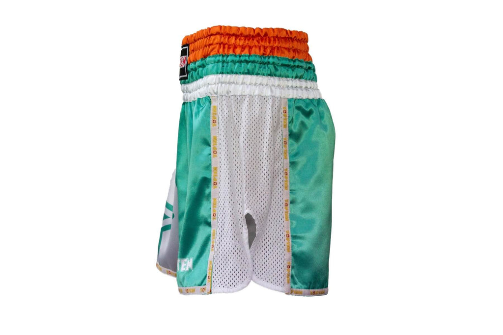 thai-kickboxing-shorts-topten-star-green-sideview