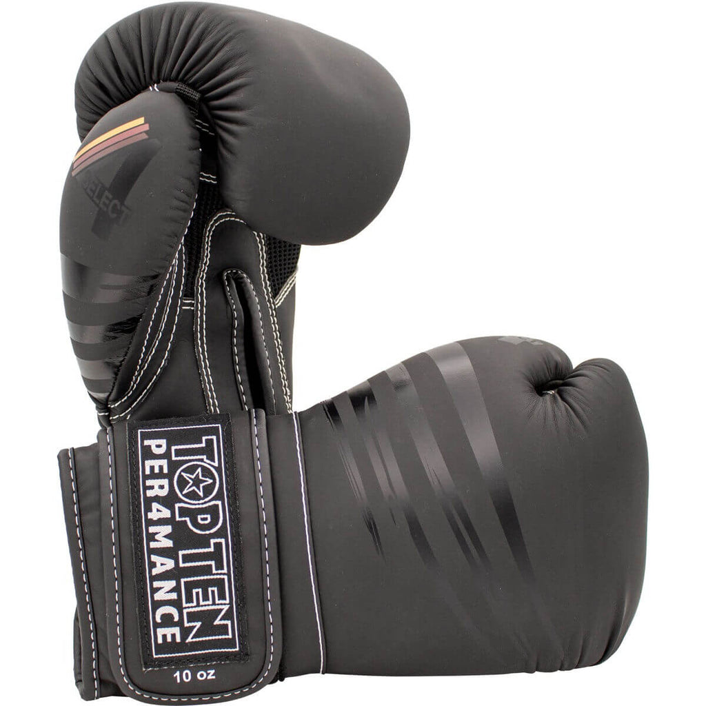 Boxing gloves "4Select" Black-Black 