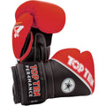 Gants de boxe « 4Select » en cuir rouge et noir 