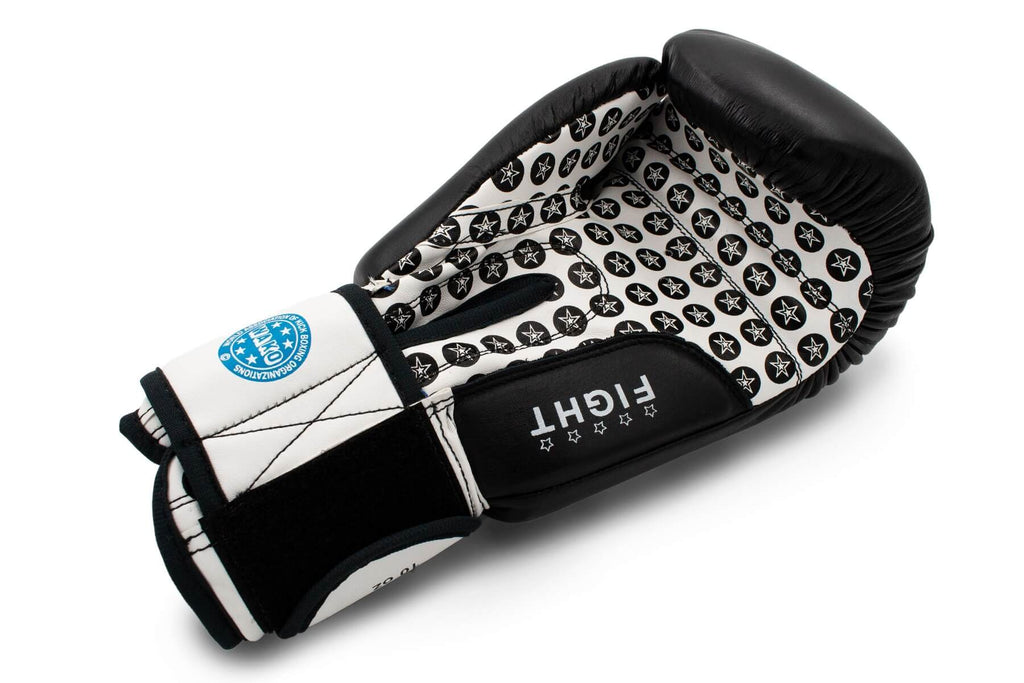Boxhandschuh Fight Schwarz Innenhand