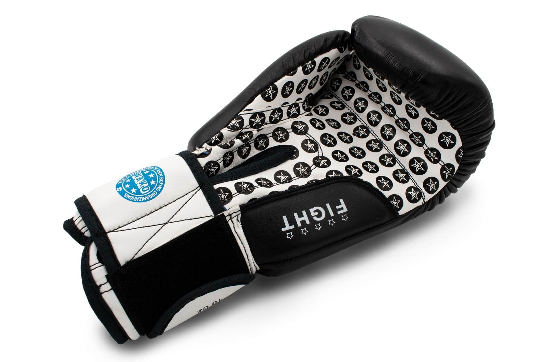 Boxhandschuh Fight Schwarz Innenhand