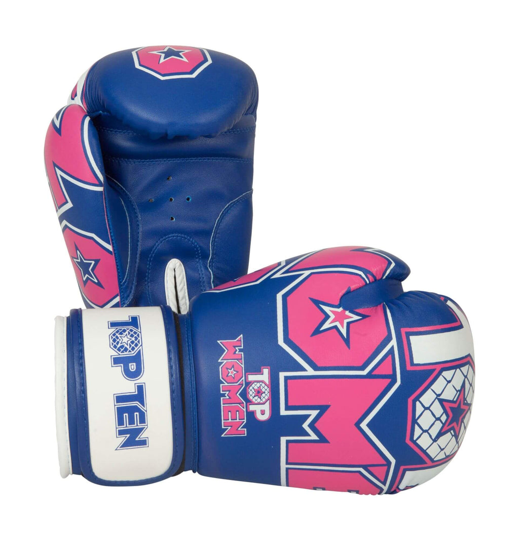 Boxhandschu Woman Blau-Pink