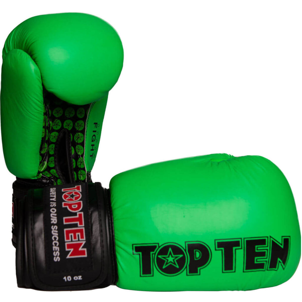 Boxing gloves “Fight” Green-Black