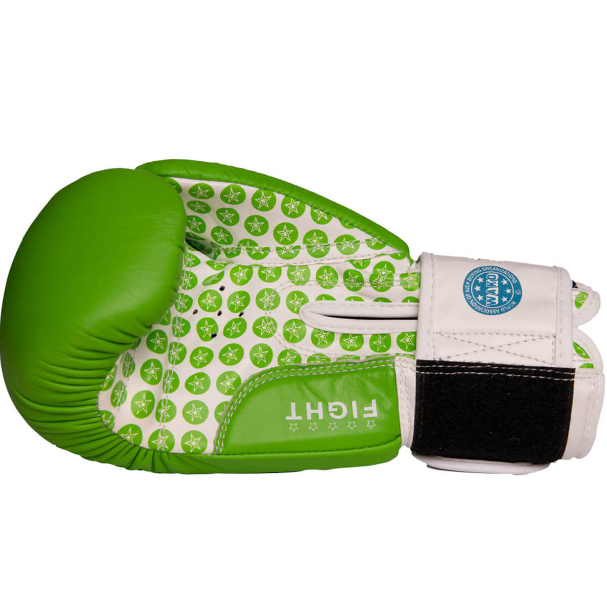 Boxing gloves “Fight” Green-White