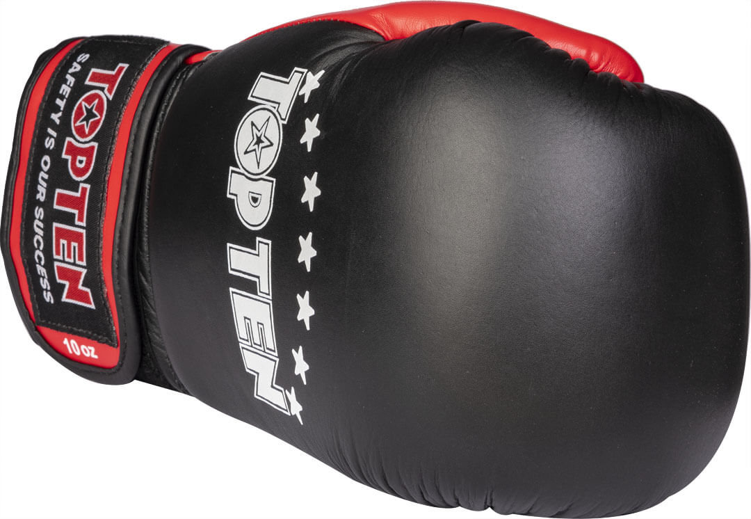 kickbox handschuhe top ten Boxhandschuhe "Top Ten" Schwarz-Rot – Toptenschweiz