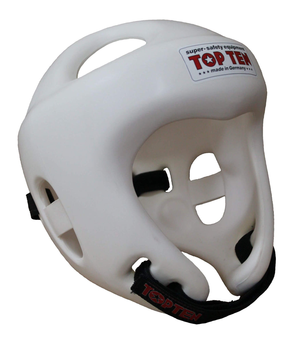 Kopfschutz Competition Fight Weiss