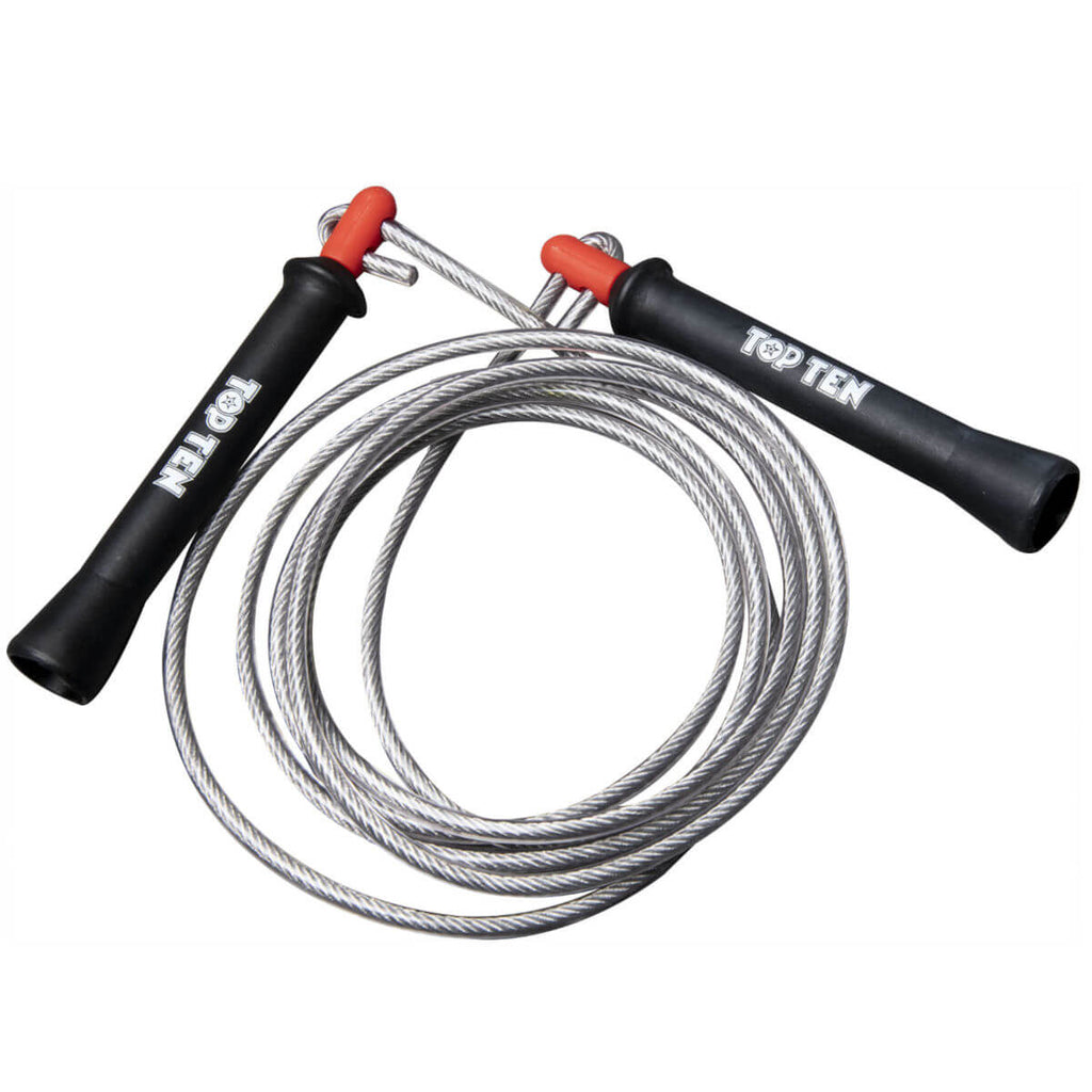 PVC jump rope with steel cable 