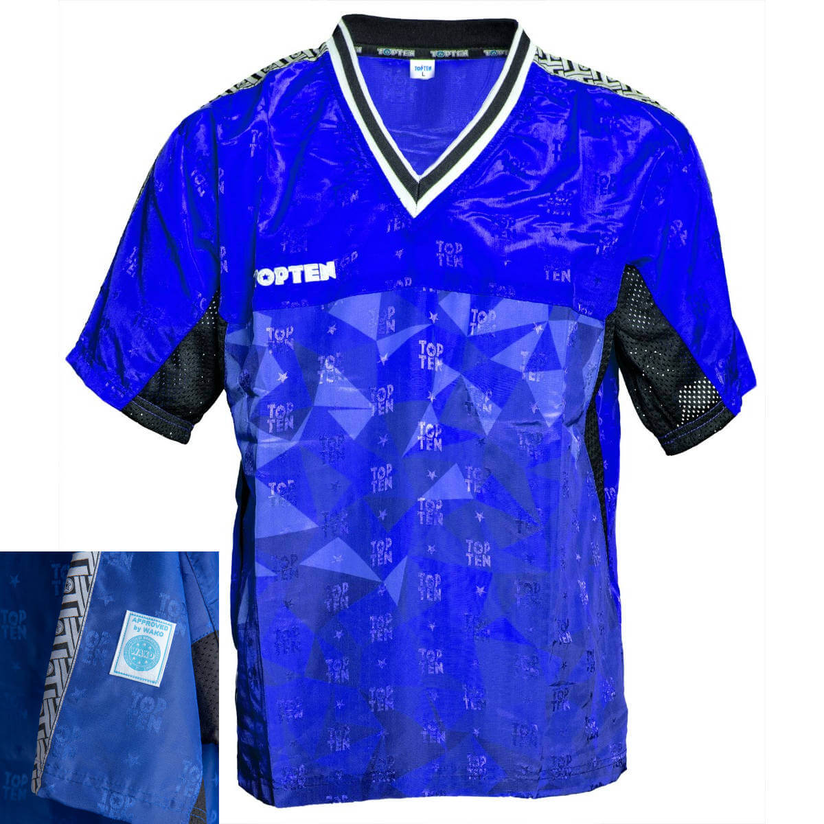 T-Shirt mit V-Ausschnitt zum Kickboxen „Kickboxjacke Prism“