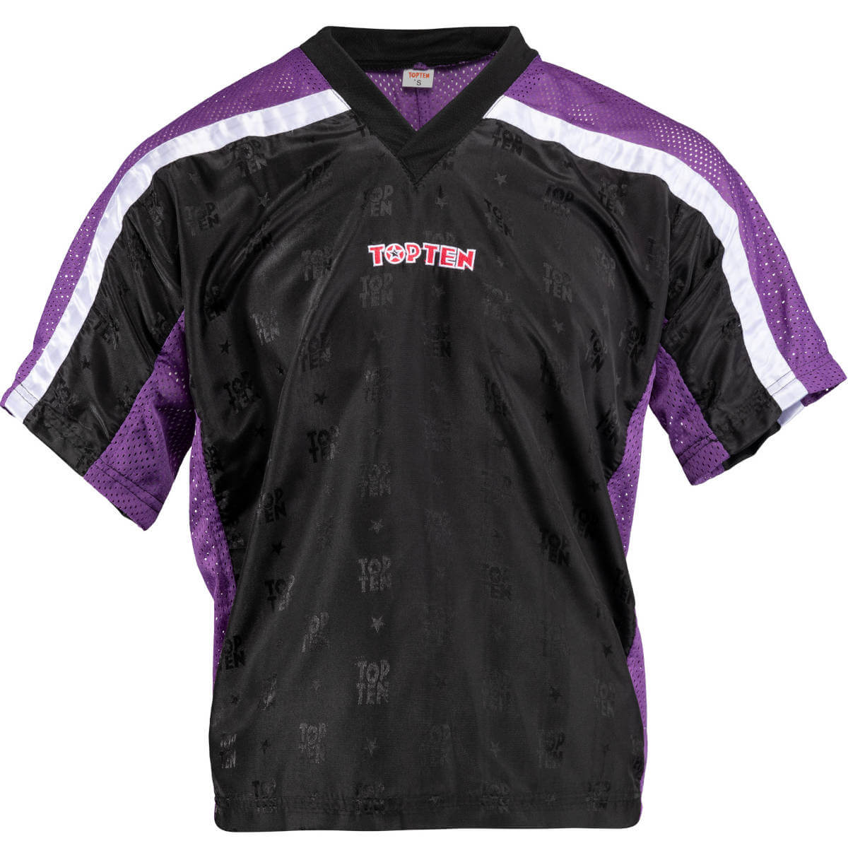 V-neck T-shirt for kickboxing “Mesh kickboxing jacket”