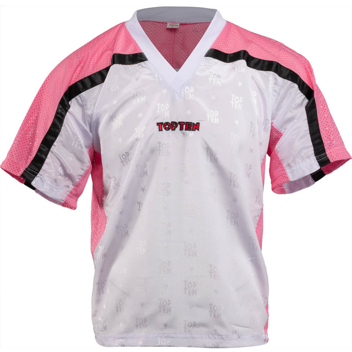 V-neck T-shirt for kickboxing “Mesh kickboxing jacket”