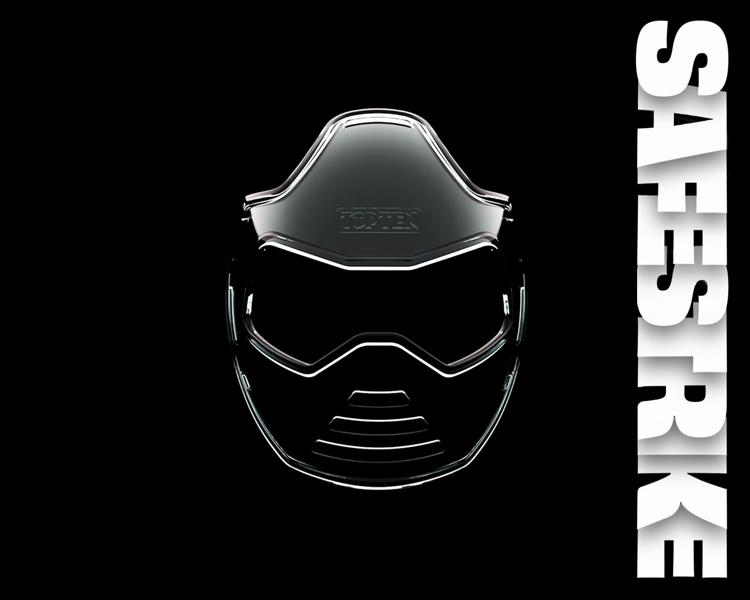 Gesichtsmaske „SafeStrike“ - CE-geprüft