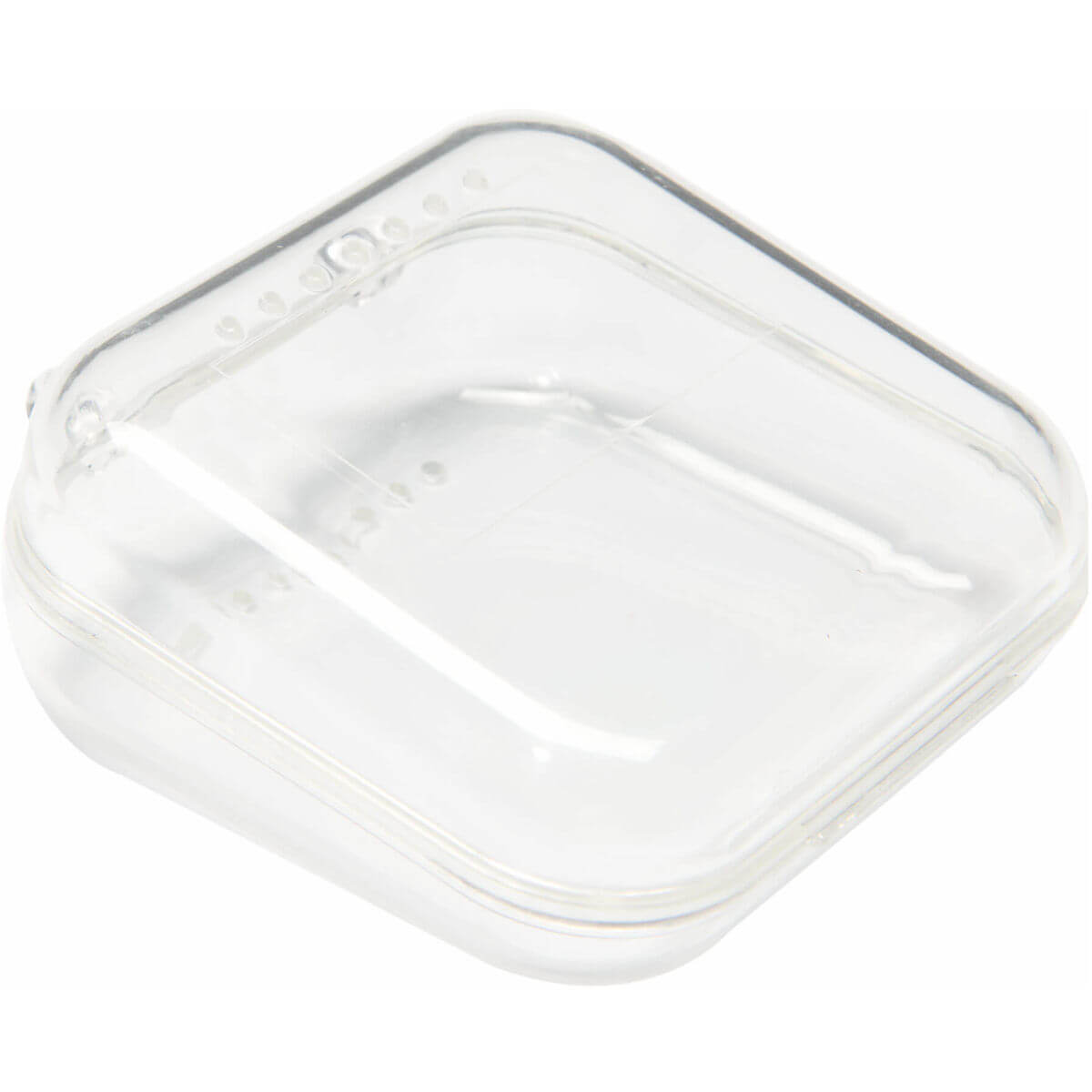 Transparent tooth protection case 