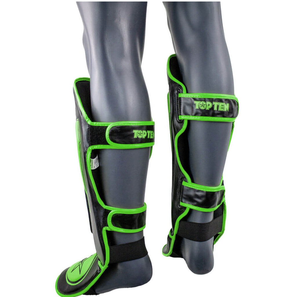Shin guard “Star Light” Black-Green 