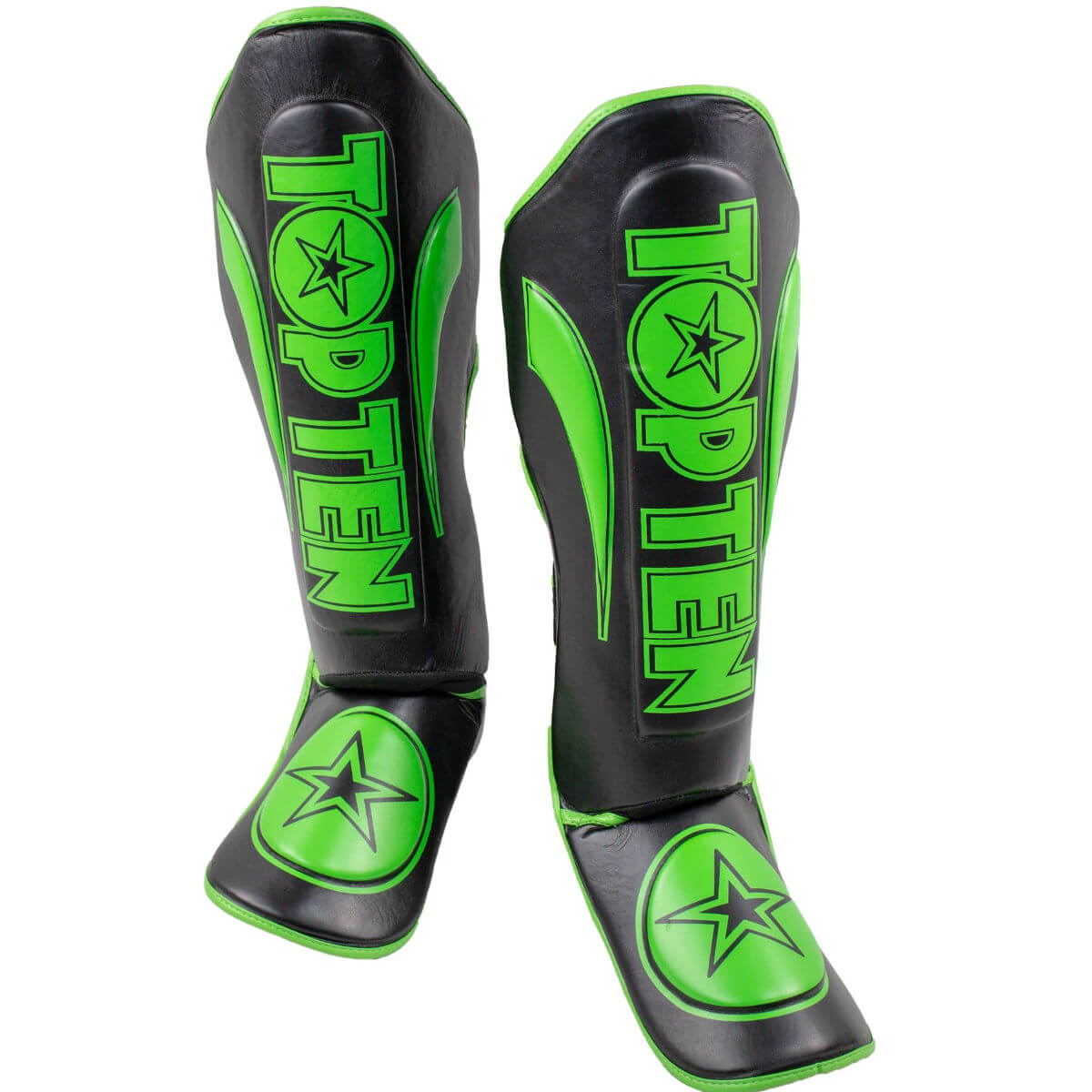 Shin guard “Star Light” Black-Green 