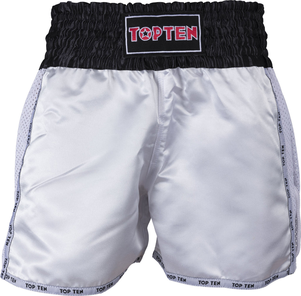 Kickbox-Shorts „KicksOff“ Weiss
