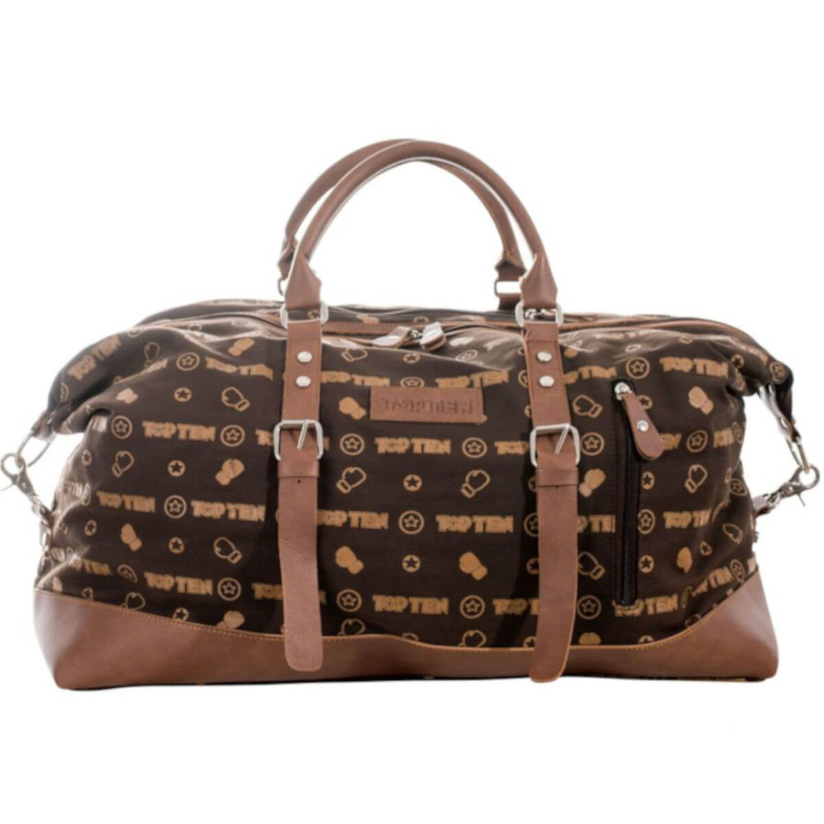 Weekender travel bag - 60 cm x 30 cm x 30 cm, brown 