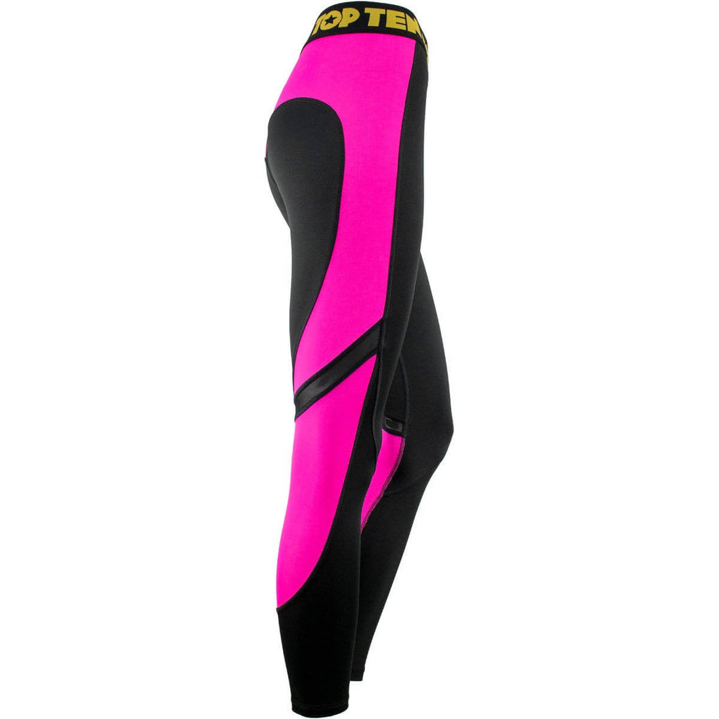 Fitness Leggings Black-Pink